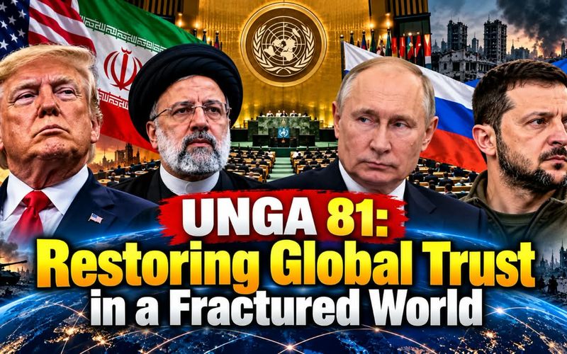 UNGA 81: Restoring Global Trust in a Fractured World