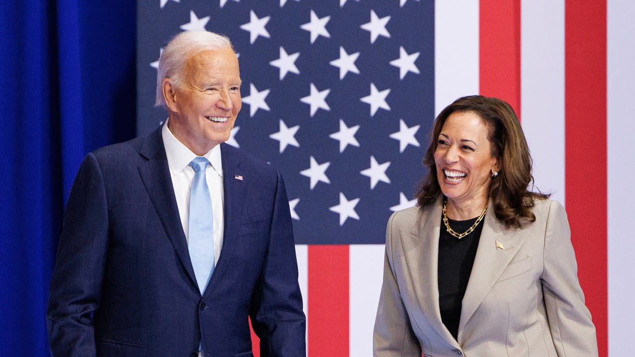 President Joe Biden and Vice President Kamala Harris