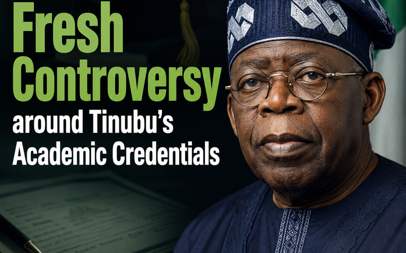 Fresh Controversy around Tinubu’s Academic Credentials
